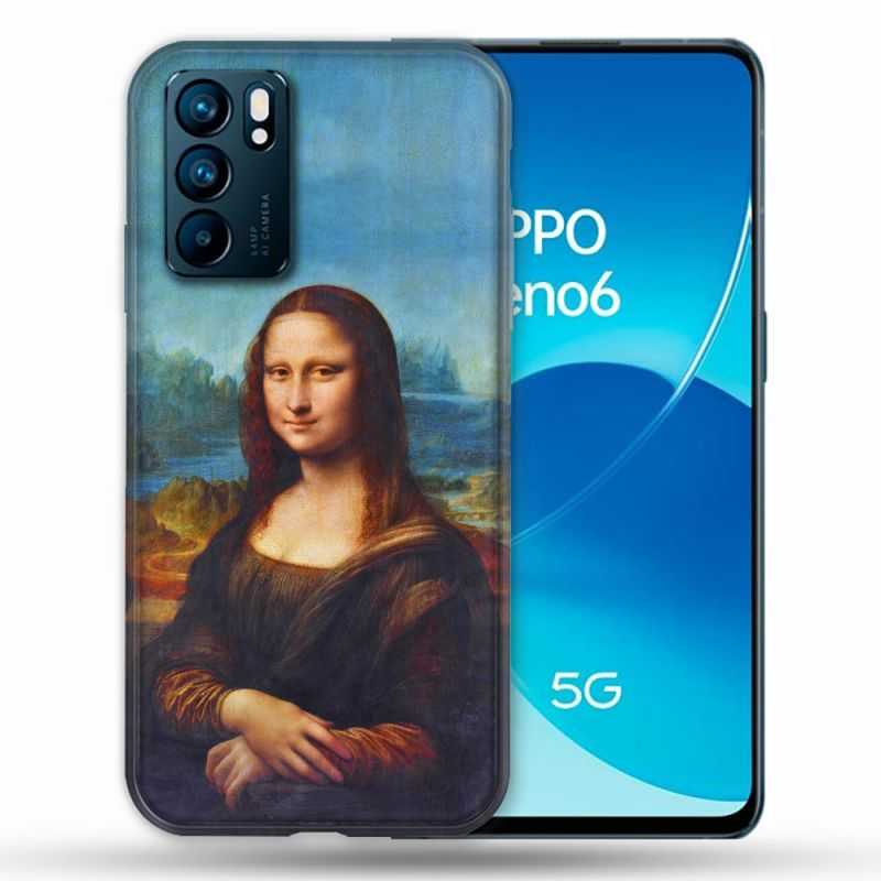 Coque Pour Oppo Reno 6 Peinture Joconde