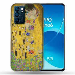 Coque Pour Oppo Reno 6 Peinture Le Baiser