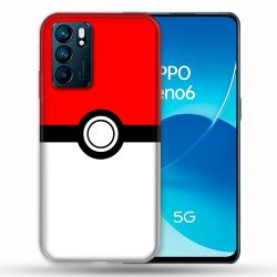 Coque Pour Oppo Reno 6 Pokemon Pokeball