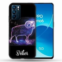 Coque Pour Oppo Reno 6 Signe Zodiaque 2 Bélier