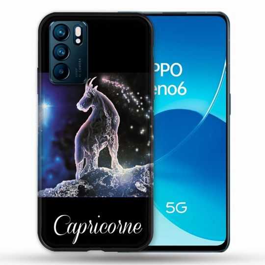 Coque Pour Oppo Reno 6 Signe Zodiaque 2 Capricorne