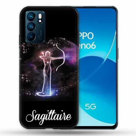 Coque Pour Oppo Reno 6 Signe Zodiaque 2 Sagittaire