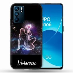 Coque Pour Oppo Reno 6 Signe Zodiaque 2 Verseau
