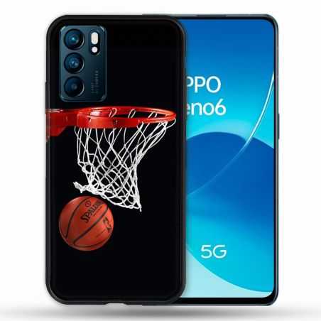 Coque Pour Oppo Reno 6 Sport Basket Panier