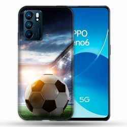 Coque Pour Oppo Reno 6 Sport Football Stade