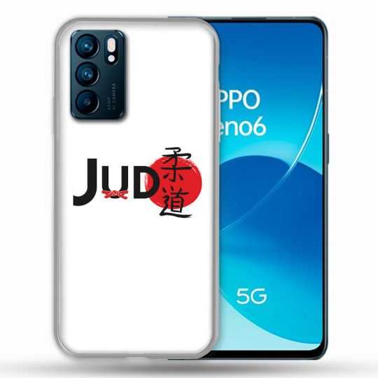 Coque Pour Oppo Reno 6 Sport Judo Logo