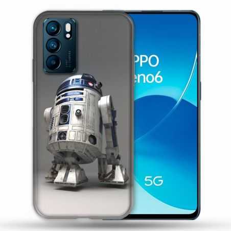 Coque Pour Oppo Reno 6 Star Wars - R2D2