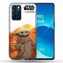Coque Pour Oppo Reno 6 Star Wars - Yoda bebe soleil