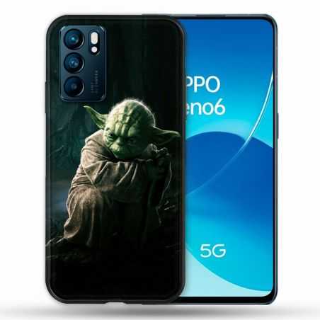 Coque Pour Oppo Reno 6 Star Wars - Yoda sombre