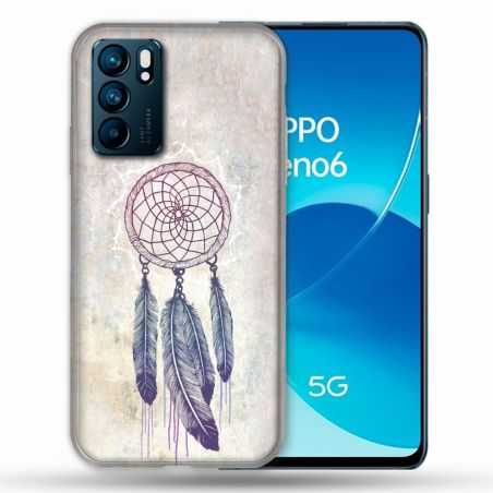 Coque Pour Oppo Reno 6 Zen Attrape Reve Blanc