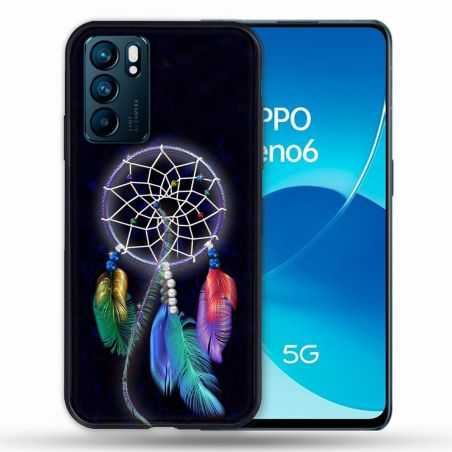 Coque Pour Oppo Reno 6 Zen Attrape Reve Multicolore