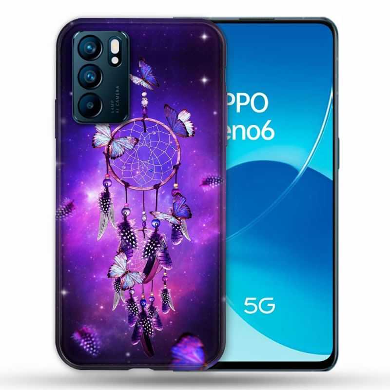 Coque Pour Oppo Reno 6 Zen Attrape Reve Papillon