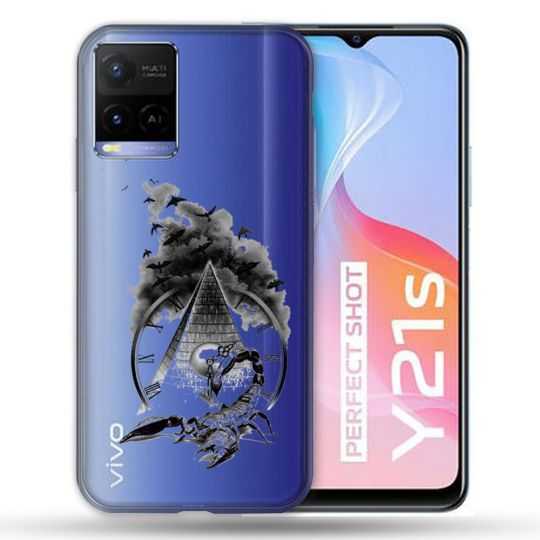 Coque Transparente Pour Vivo Y21 / Y21S / Y33S Scorpion
