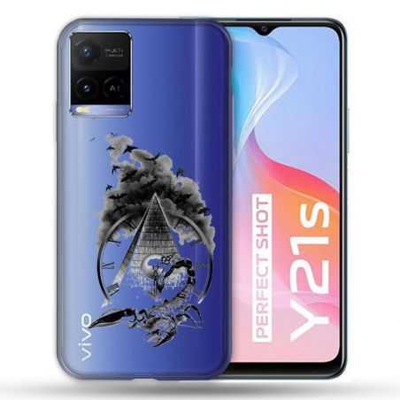 Coque Transparente Pour Vivo Y21 / Y21S / Y33S Scorpion