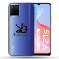 Coque Transparente Pour Vivo Y21 / Y21S / Y33S Michael Jackson