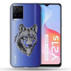 Coque Transparente Pour Vivo Y21 / Y21S / Y33S Loup
