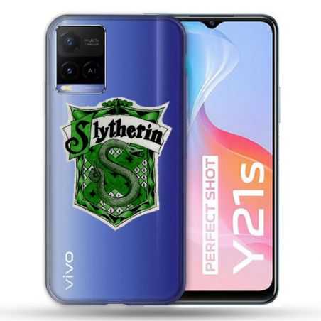Coque Transparente Pour Vivo Y21 / Y21S / Y33S Harry Potter Slytherin