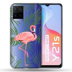 Coque Transparente Pour Vivo Y21 / Y21S / Y33S Famant Rose