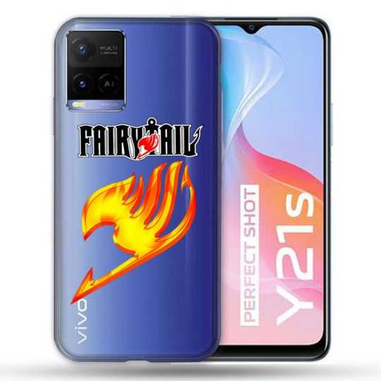 Coque Transparente Pour Vivo Y21 / Y21S / Y33S Fairy Tail