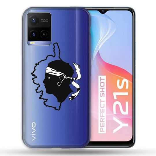 Coque Transparente Pour Vivo Y21 / Y21S / Y33S Corse