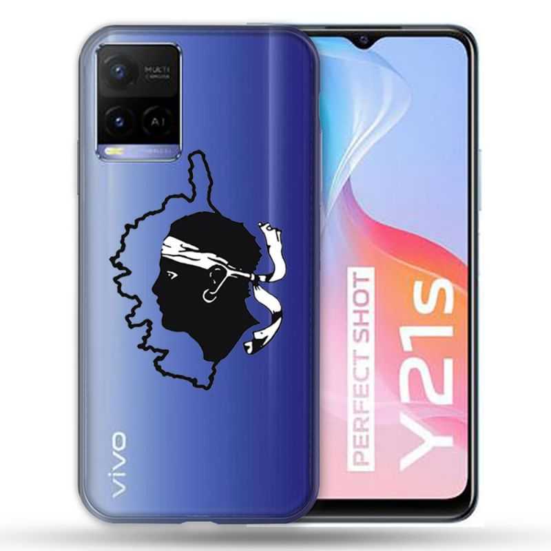 Coque Transparente Pour Vivo Y21 / Y21S / Y33S Corse
