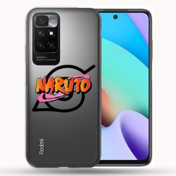 Coque Transparente Pour Xiaomi Redmi 10 Naruto Logo