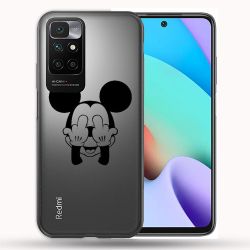 Coque Transparente Pour Xiaomi Redmi 10 Mickey doigt