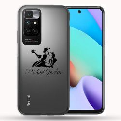 Coque Transparente Pour Xiaomi Redmi 10 Michael Jackson