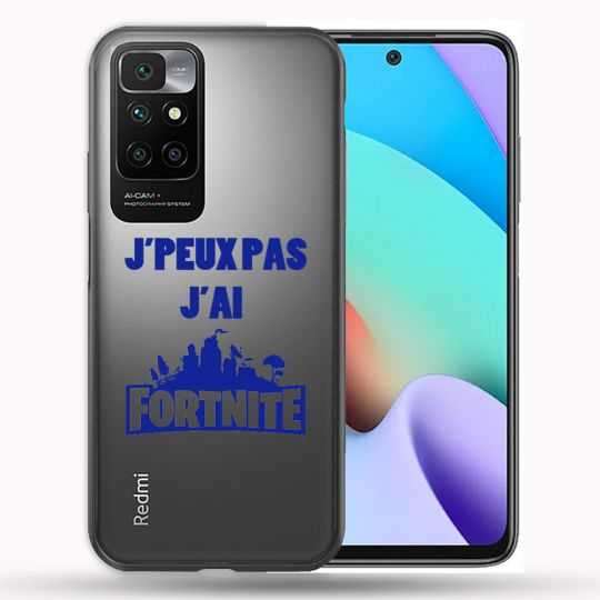 Coque Transparente Pour Xiaomi Redmi 10 Jpeux pas jai Fortnite