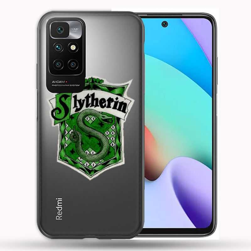 Coque Transparente Pour Xiaomi Redmi 10 Harry Potter Slytherin