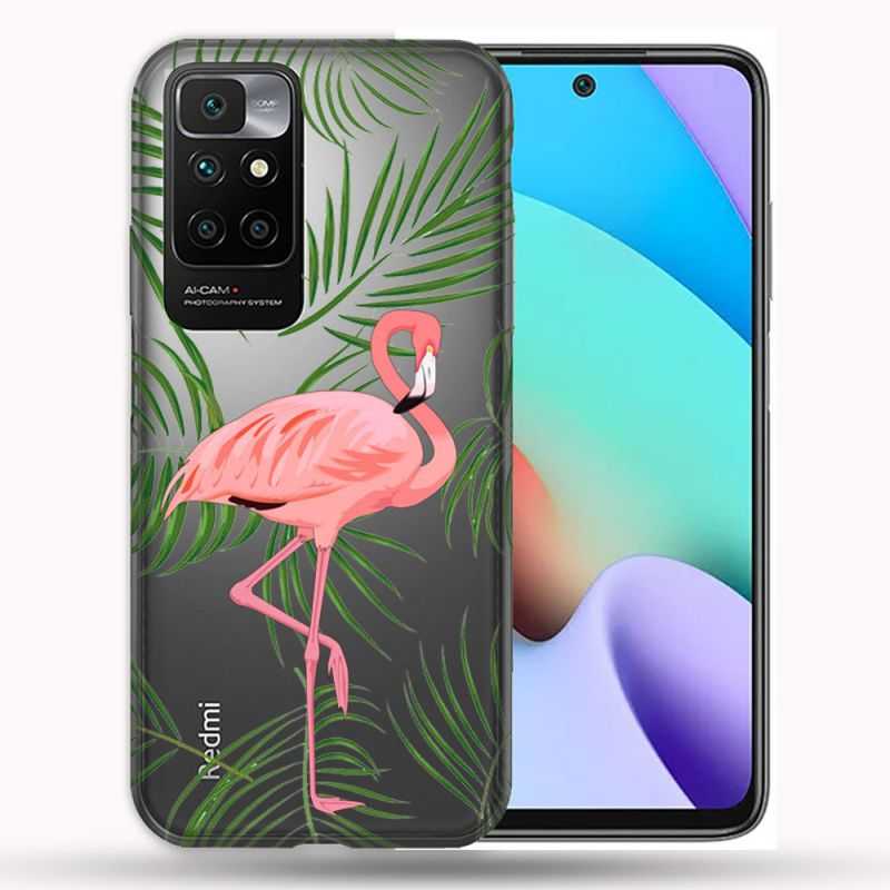 Coque Transparente Pour Xiaomi Redmi 10 Famant Rose