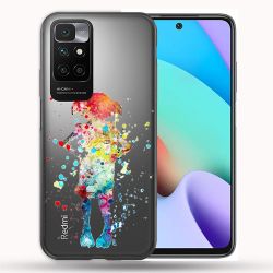 Coque Transparente Pour Xiaomi Redmi 10 Dobby Colore