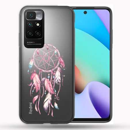 Coque Transparente Pour Xiaomi Redmi 10 Attrape Reve Rose