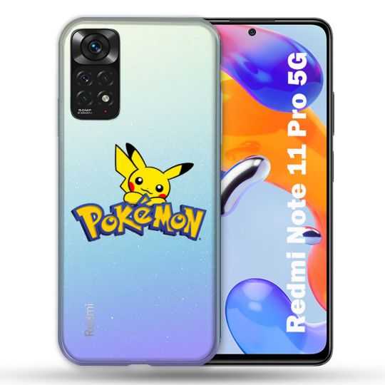 Coque Transparente Pour Xiaomi Redmi Note 11 / 11S Pokemon