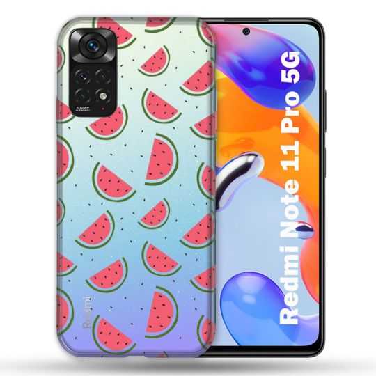 Coque Transparente Pour Xiaomi Redmi Note 11 / 11S Pasteque