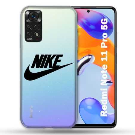 Coque Transparente Pour Xiaomi Redmi Note 11 / 11S Nike