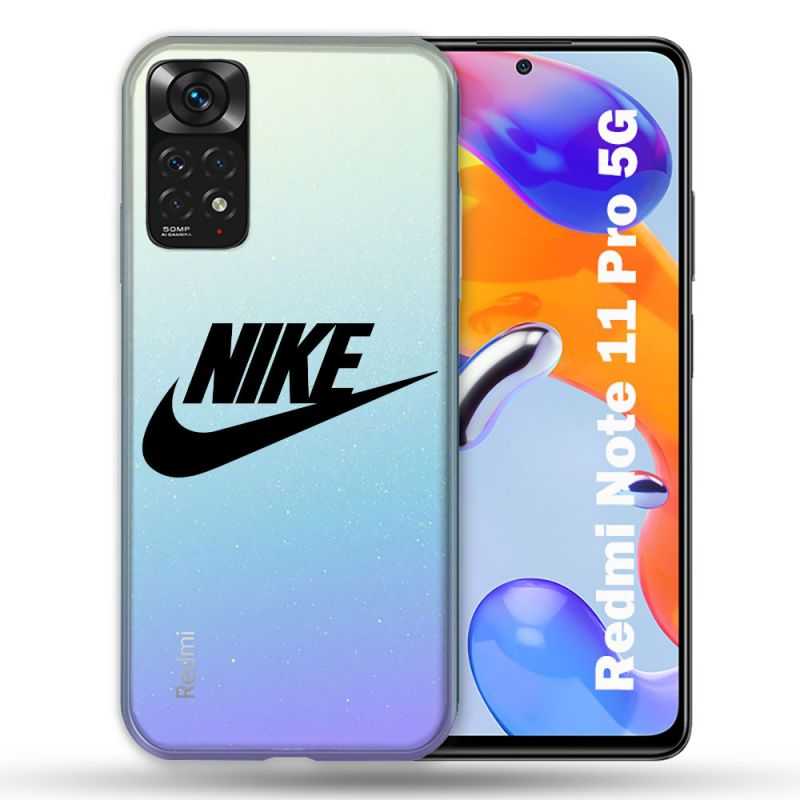 Coque Transparente Pour Xiaomi Redmi Note 11 / 11S Nike