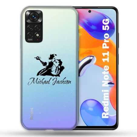 Coque Transparente Pour Xiaomi Redmi Note 11 / 11S Michael Jackson