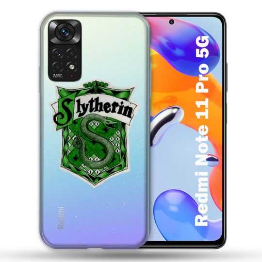 Coque Transparente Pour Xiaomi Redmi Note 11 / 11S Harry Potter Slytherin