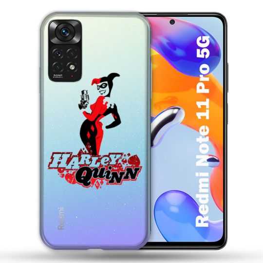 Coque Transparente Pour Xiaomi Redmi Note 11 / 11S Harley Quinn