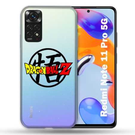 Coque Transparente Pour Xiaomi Redmi Note 11 / 11S Dragon Ball Logo