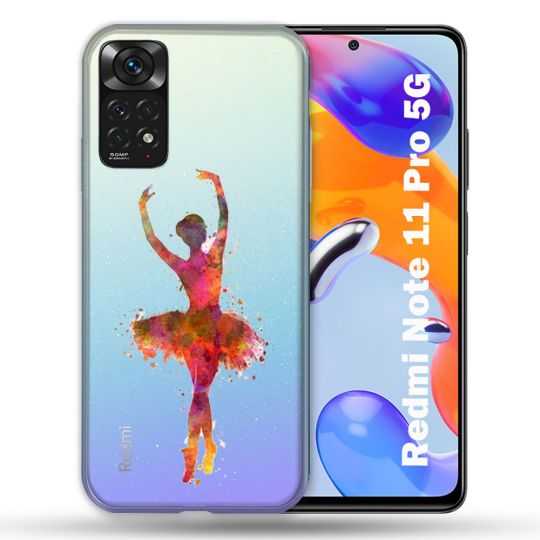 Coque Transparente Pour Xiaomi Redmi Note 11 / 11S Danseuse etoile
