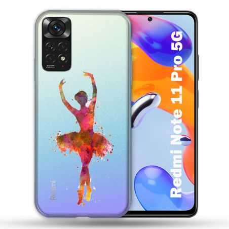Coque Transparente Pour Xiaomi Redmi Note 11 / 11S Danseuse etoile
