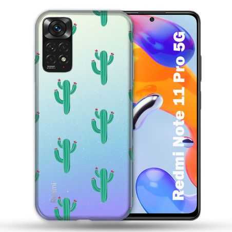 Coque Transparente Pour Xiaomi Redmi Note 11 / 11S Cactus