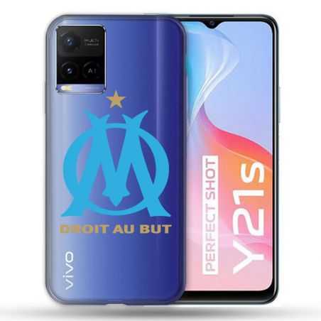 Coque Transparente Pour Vivo Y21 / Y21S / Y33S Olympique Marseille OM