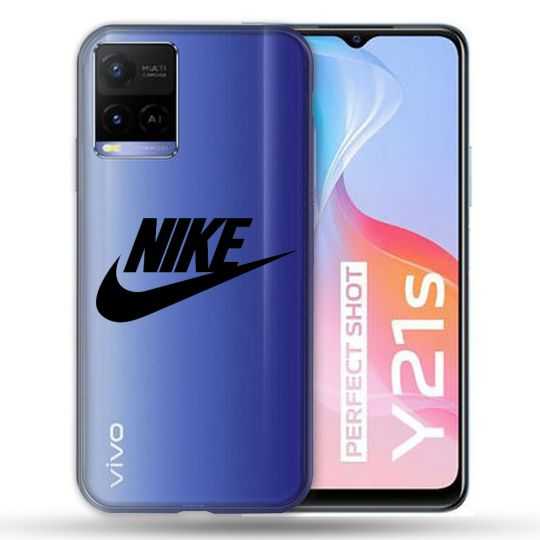 Coque Transparente Pour Vivo Y21 / Y21S / Y33S Nike