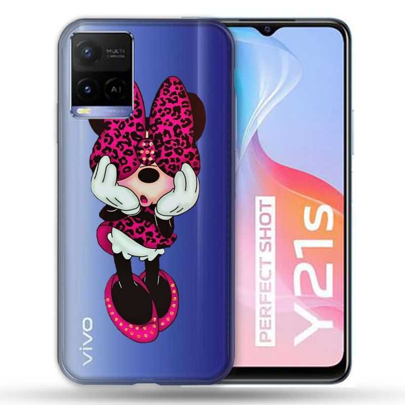 Coque Transparente Pour Vivo Y21 / Y21S / Y33S Minnie