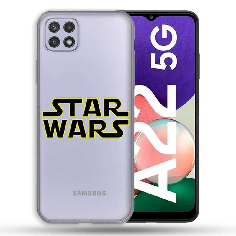Coque Transparente Pour Samsung Galaxy A22 5G Star Wars