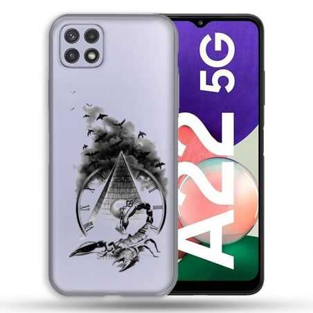 Coque Transparente Pour Samsung Galaxy A22 5G Scorpion