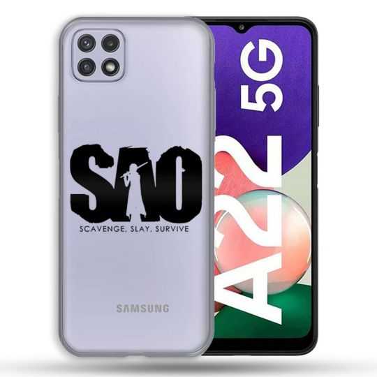 Coque Transparente Pour Samsung Galaxy A22 5G SAO